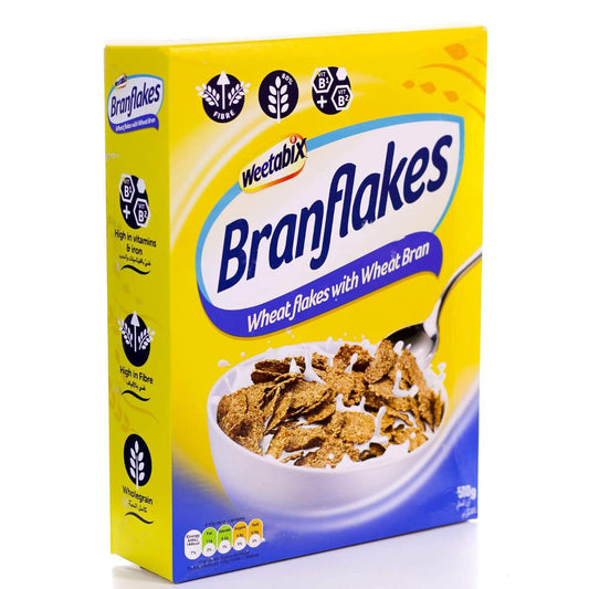 WEETABIX CEREAL BRAN FLAKES 500 GM