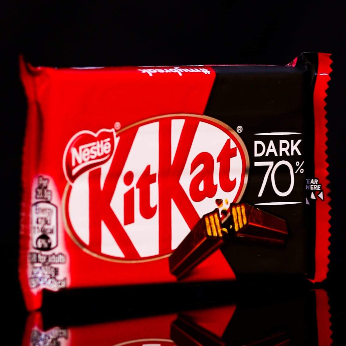 NESTLE KIT KAT CHOCOLATE 70% DARK 41.5 GM