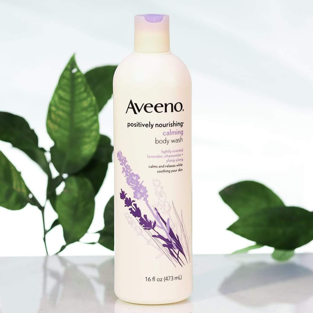 AVEENO BODY WASH LAVENDER AND CHAMOMILE 473 ML