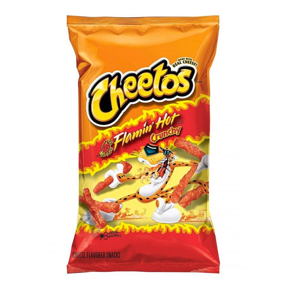 CHEETOS CHIPS FLAMIN HOT CRUNCHY 226.8 GM