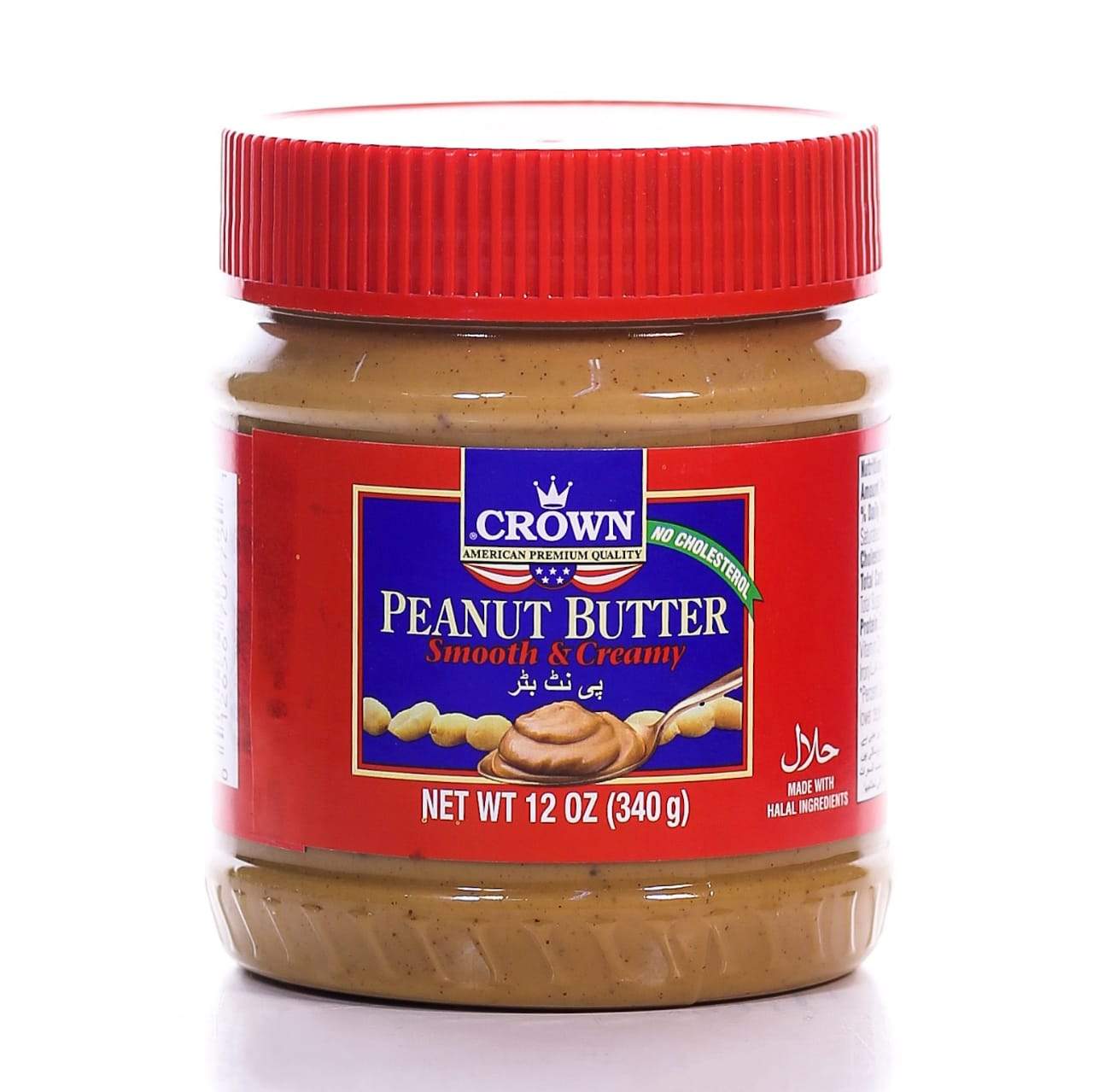 CROWN PEANUT BUTTER SMOOTH & CREAMY 340 GM