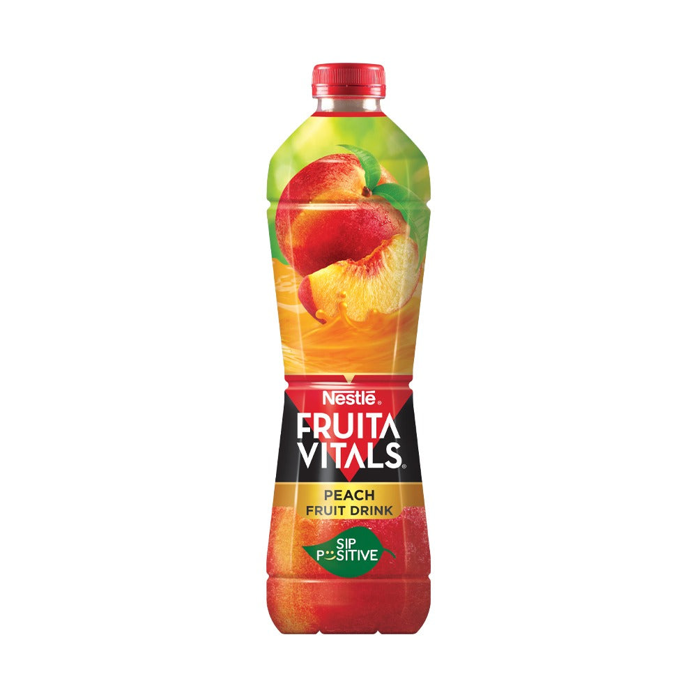 NESTLE JUICE FRUITA VITALS PEACH NECTAR BOTTLE 1 LTR