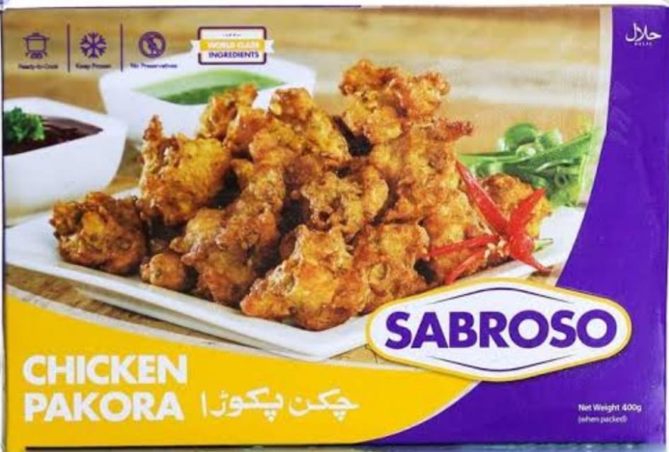 SABROSO CHICKEN PAKORA 400 GM