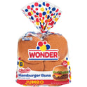 Wonder® Jumbo Classic Hamburger Buns 8 ct Bag