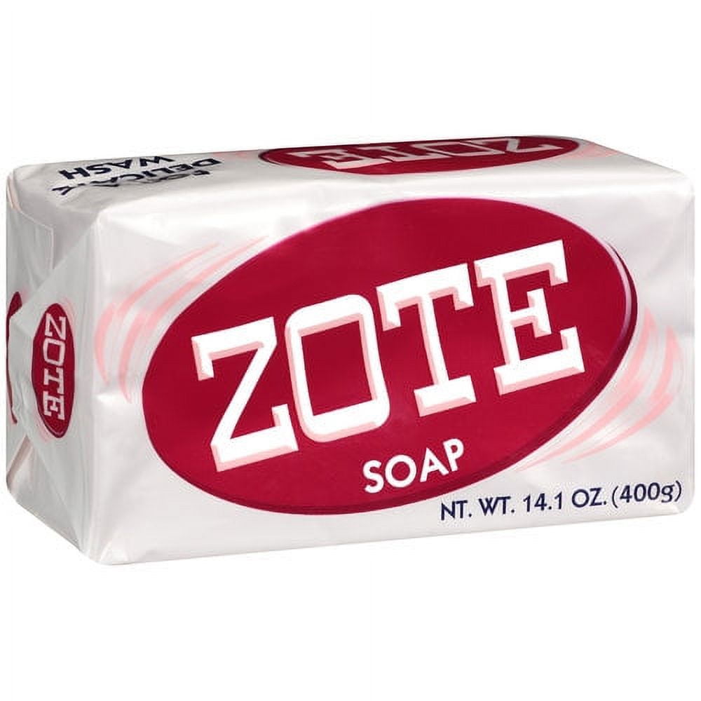 ZOTE Laundry Bar Soap Pink, 14.1 Ounce