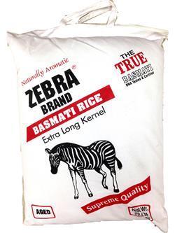 Zebra Basmati Rice Extra Long Kerna