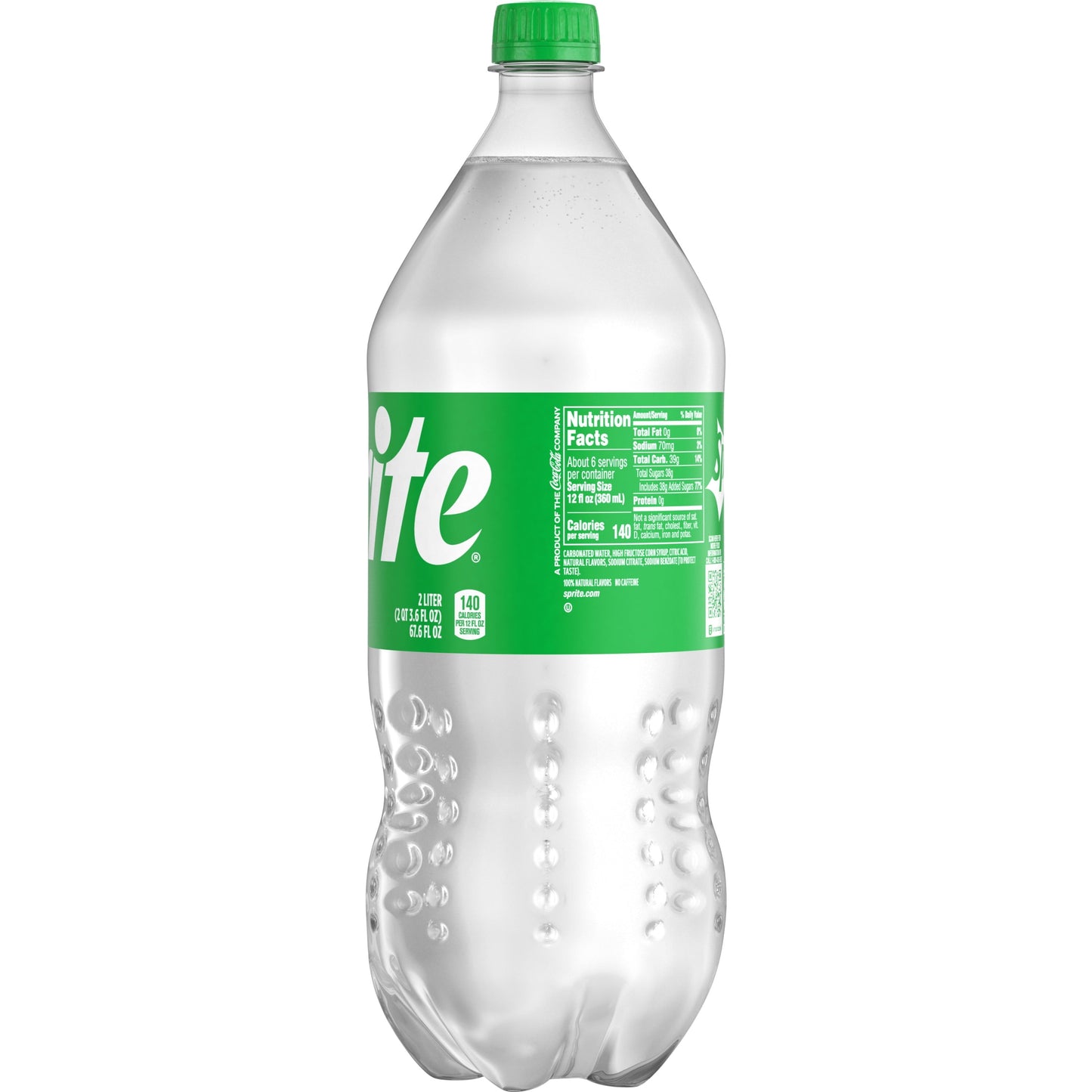 Sprite Lemon Lime Soda Pop, 2 Liter Bottle