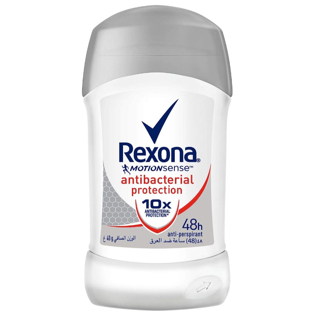 REXONA DEO STICK ANTIBACTERIAL INIVISIBLE 48H 40 GM