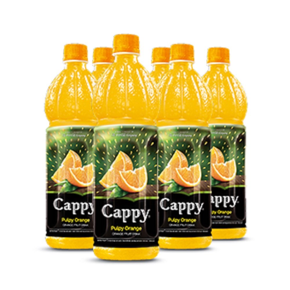 CAPPY PULPY ORANGE FRUIT DRINK 350 ML-CARTON