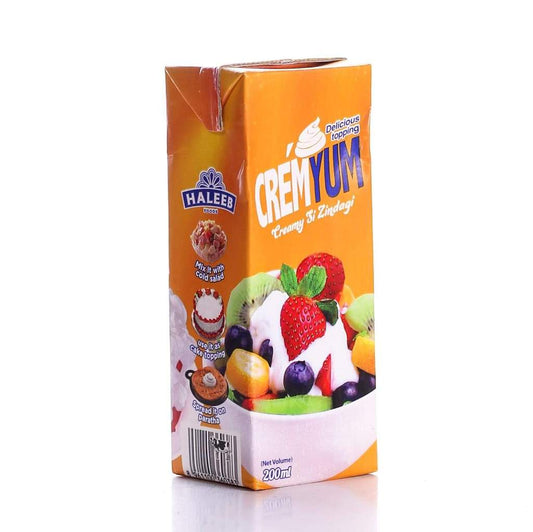 HALEEB FRESH MILK CREAM YUM 200ML