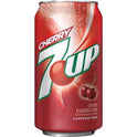 7UP Cherry Flavored Soda, 12 fl oz cans, 12 pack