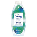 Downy Rinse & Refresh Liquid Laundry Odor Remover and Fabric Softener, Cool Cotton, 48.00 fl oz