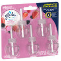 Glade PlugIns Scented Oil 5 Refills, Air Freshener, Bubbly Berry Splash, 5 x 1.34 oz