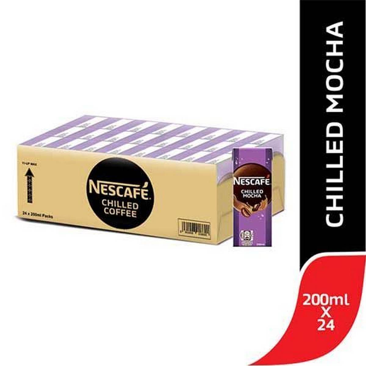 NESCAFE COFFEE CHILLED MOCHA LIQUID 200 ML-CARTON