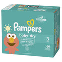 Pampers Baby Dry Diapers Size 3, 160 Count