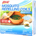 PIC Mosquito Coils with Terra Cotta Burner, Mosquito Repellent, 3 oz, 5 Pc Box