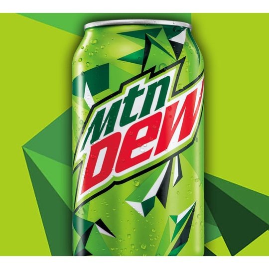 Mountain Dew Citrus Soda Pop, 12 oz, 12 Pack Cans