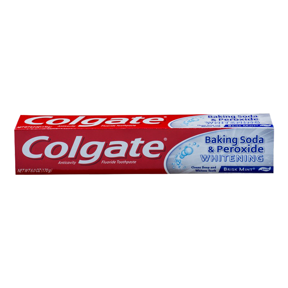 COLGATE TOOTH PASTE BAKING SODA BRISK MINT 170 GM BASIC