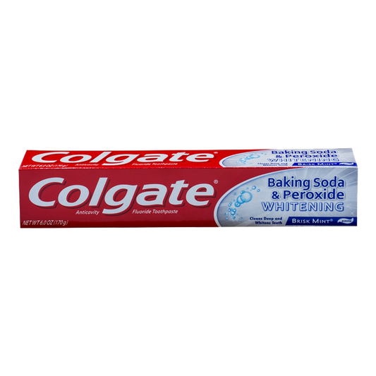 COLGATE TOOTH PASTE BAKING SODA BRISK MINT 170 GM BASIC