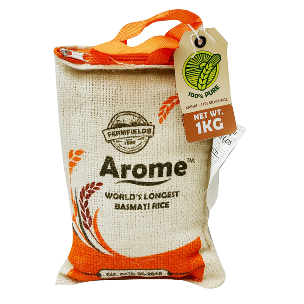 FarmFields AROME RICE NATURAL 3X 1 KG - ORANGE