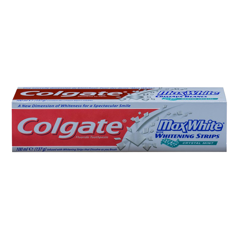 COLGATE TOOTH PASTE MAX WHITE CRYSTAL MINT 100 ML