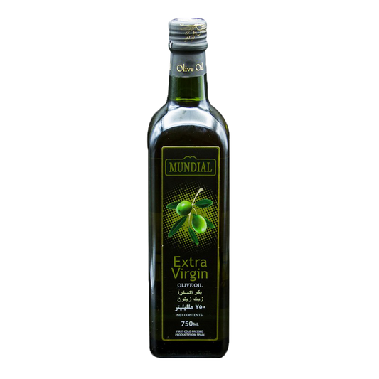 MUNDIAL OLIVE OIL EXTRA VIRGIN BOTTLE 750 ML