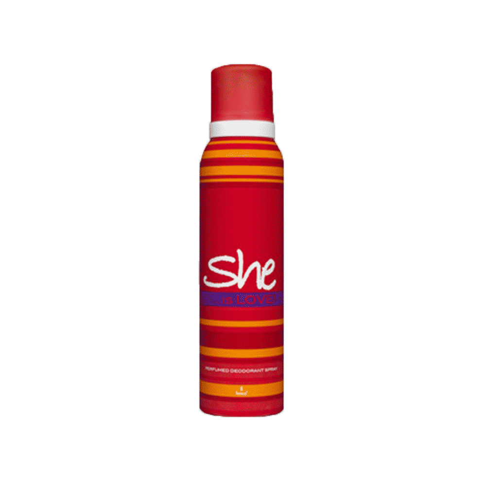 SHE DEODORANT IS LOVE 150 ML