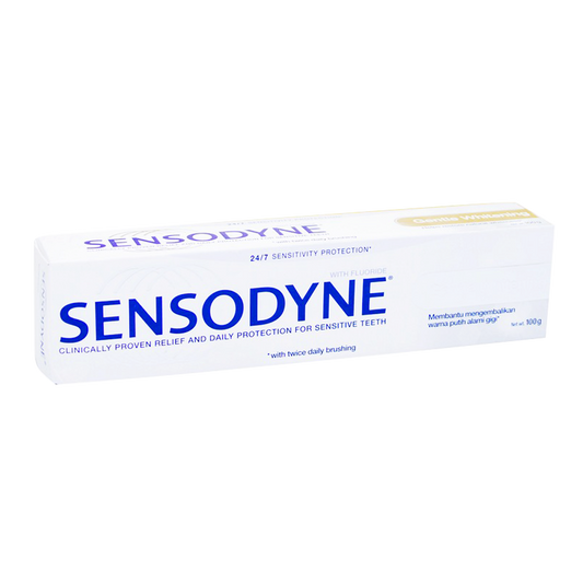 SENSODYNE TOOTH PASTE GENTLE WHITENING 100 GM