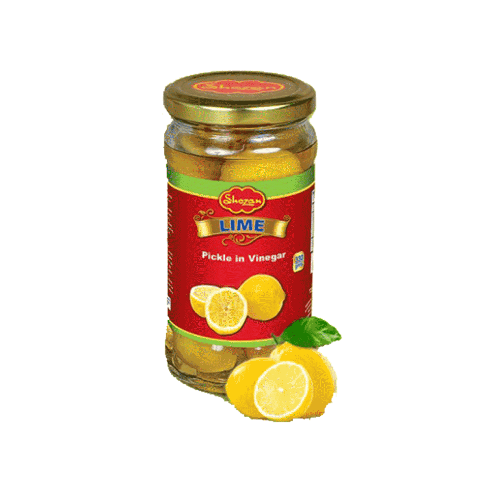 SHEZAN PICKLE LIME IN VINEGAR 300 GM