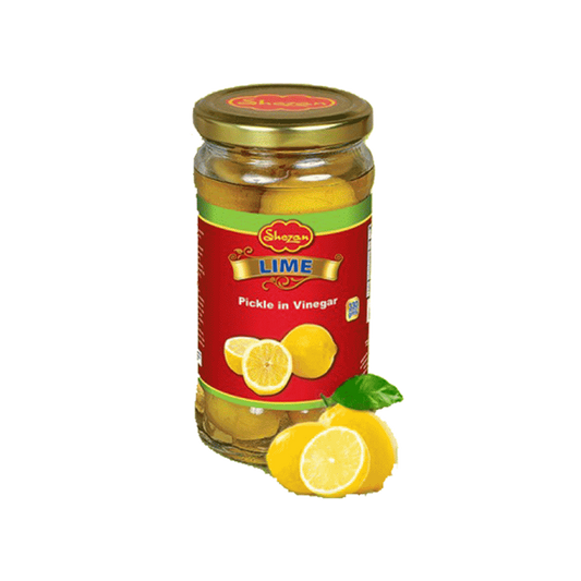 SHEZAN PICKLE LIME IN VINEGAR 300 GM