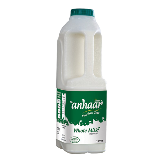 ANHAAR WHOLE MILK 1 LTR