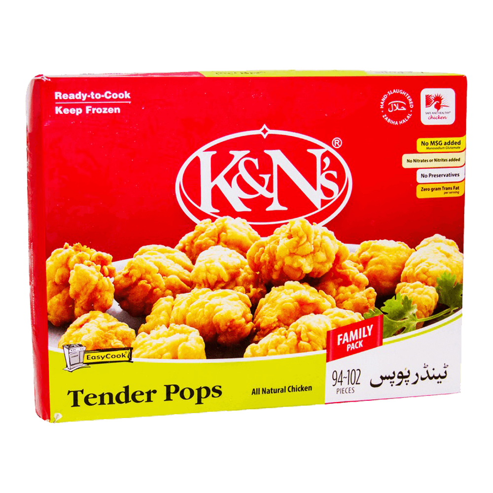 K AND N TENDER POPS FAMILY PACK 102 PCS 1.326 GM