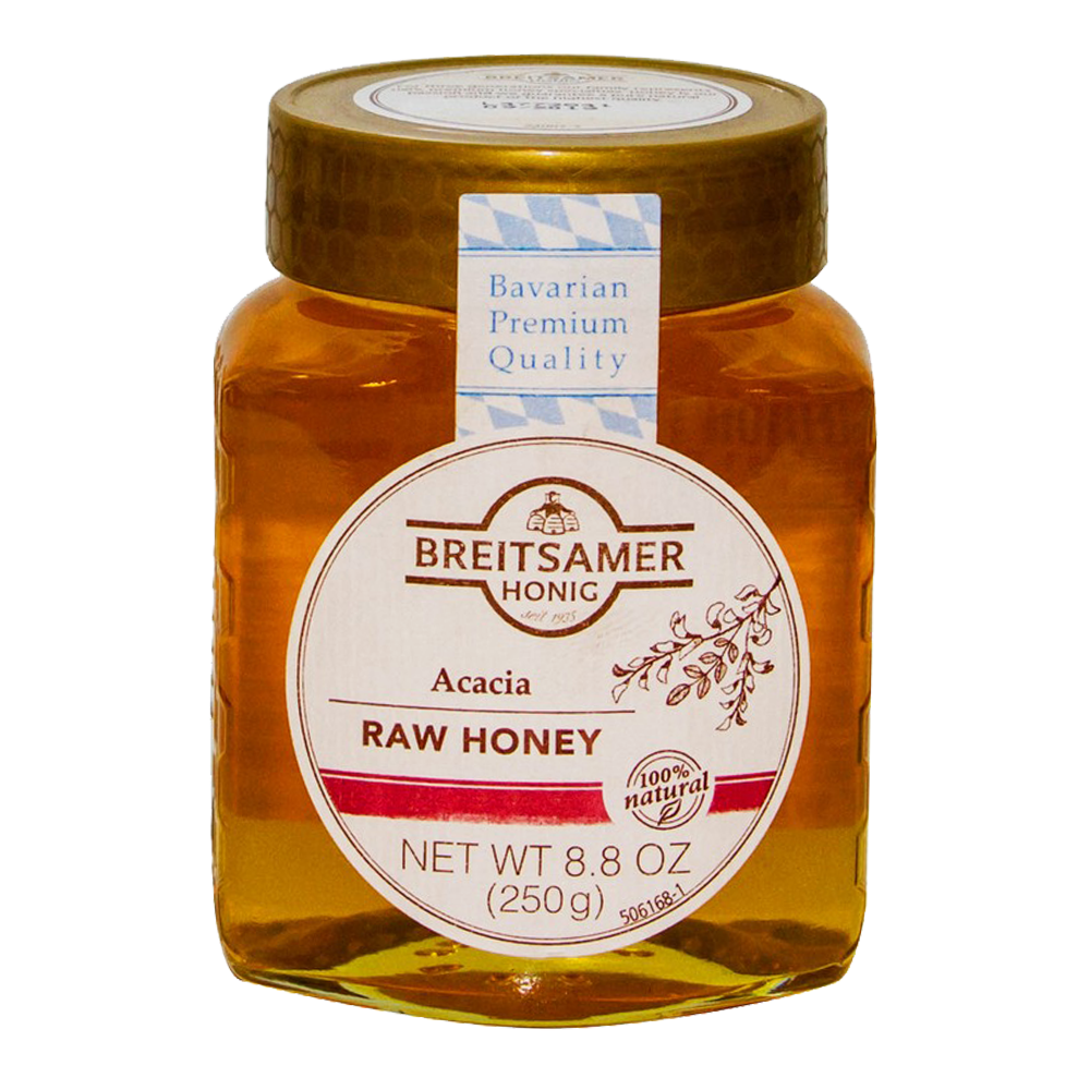 BREITSAMER RAW HONEY ACACIA 250 GM BASIC