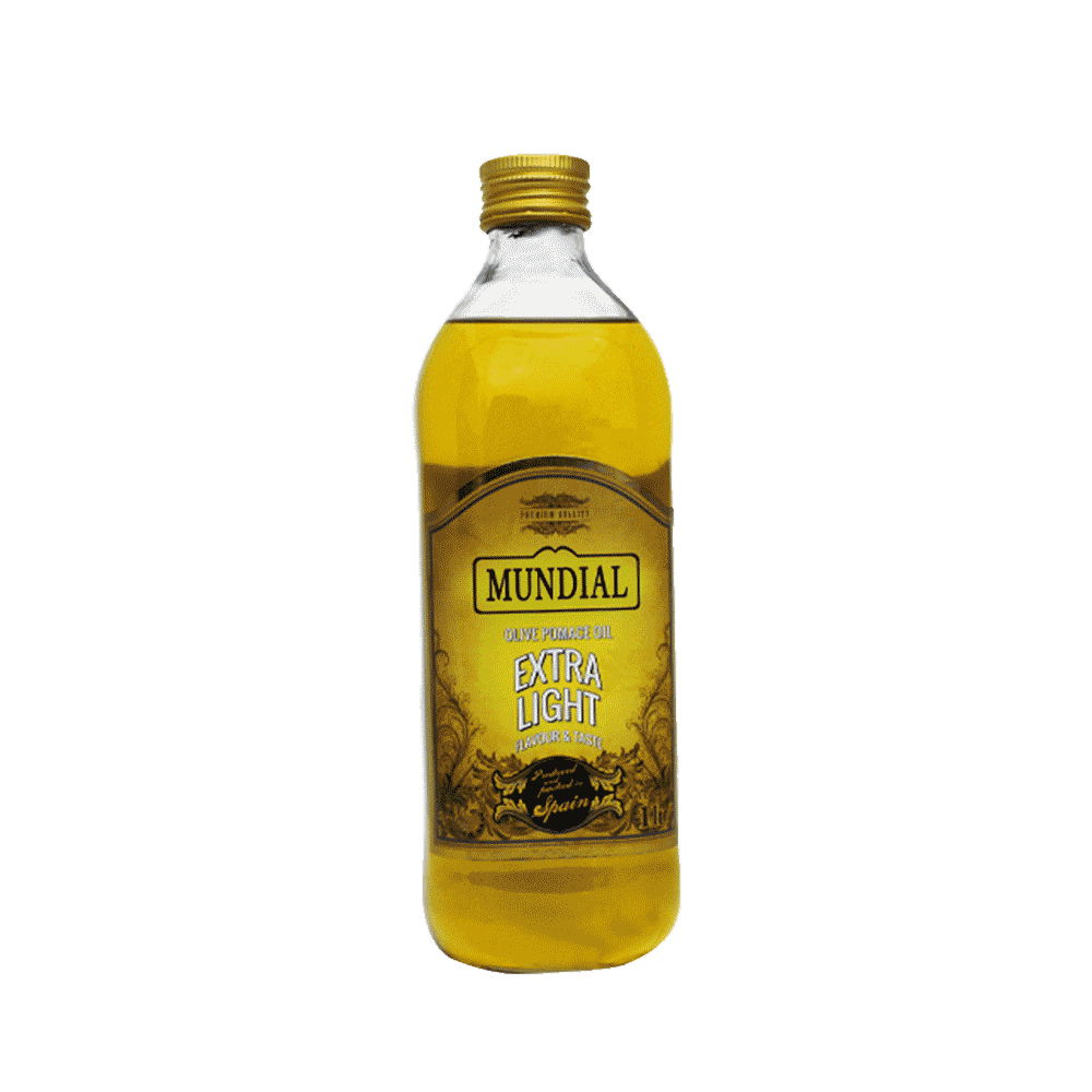 MUNDIAL OLIVE OIL EXTRA LIGHT 1 LTR