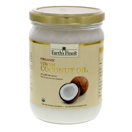 THE EARTHS COCONUT OIL ORGANIC VIRGIN 500 ML BASIC