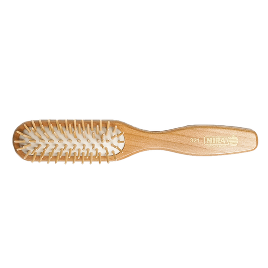 Mira Hair Brush Wooden 321 Pc