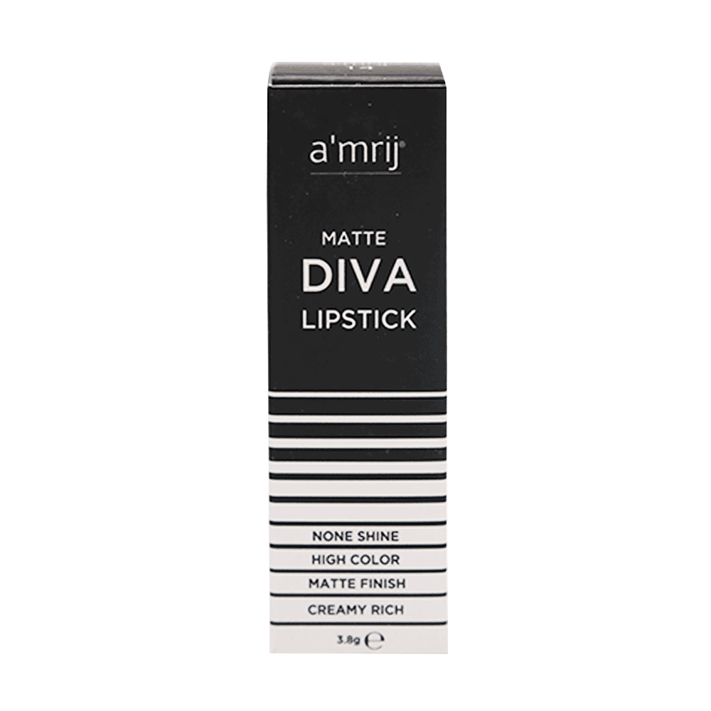 AMRIJ #01 DIVA MATTE LIPSTICK 3.8G