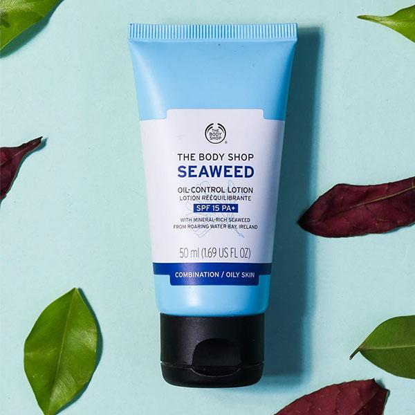 BODY SHOP SEAWEED OIL-CONTROL LOTION SPF 15 PA+ 50ML