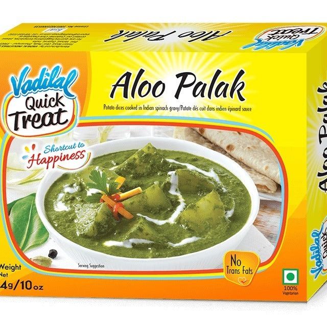 Vadilal quick Treat Aloo Palak