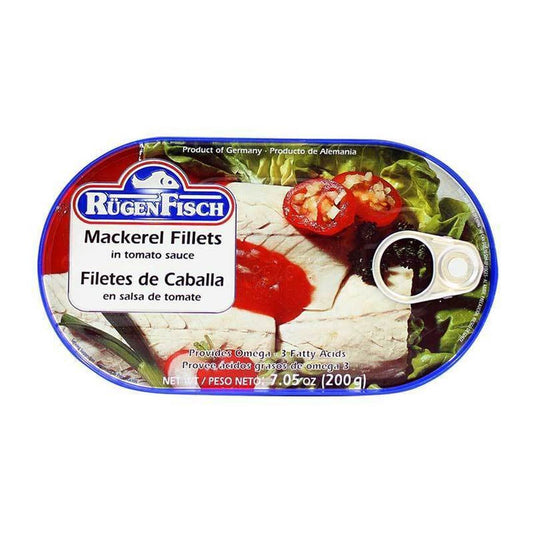 Rugen Mackerel in Tomato Sauce