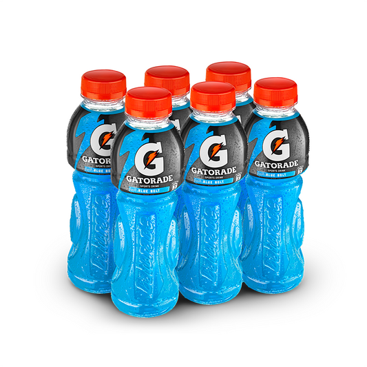 GATORADE DRINK BLUE BOLT BOTTLE 500 ML-CARTON