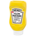 Heinz 100% Natural Yellow Mustard, 14 oz Bottle