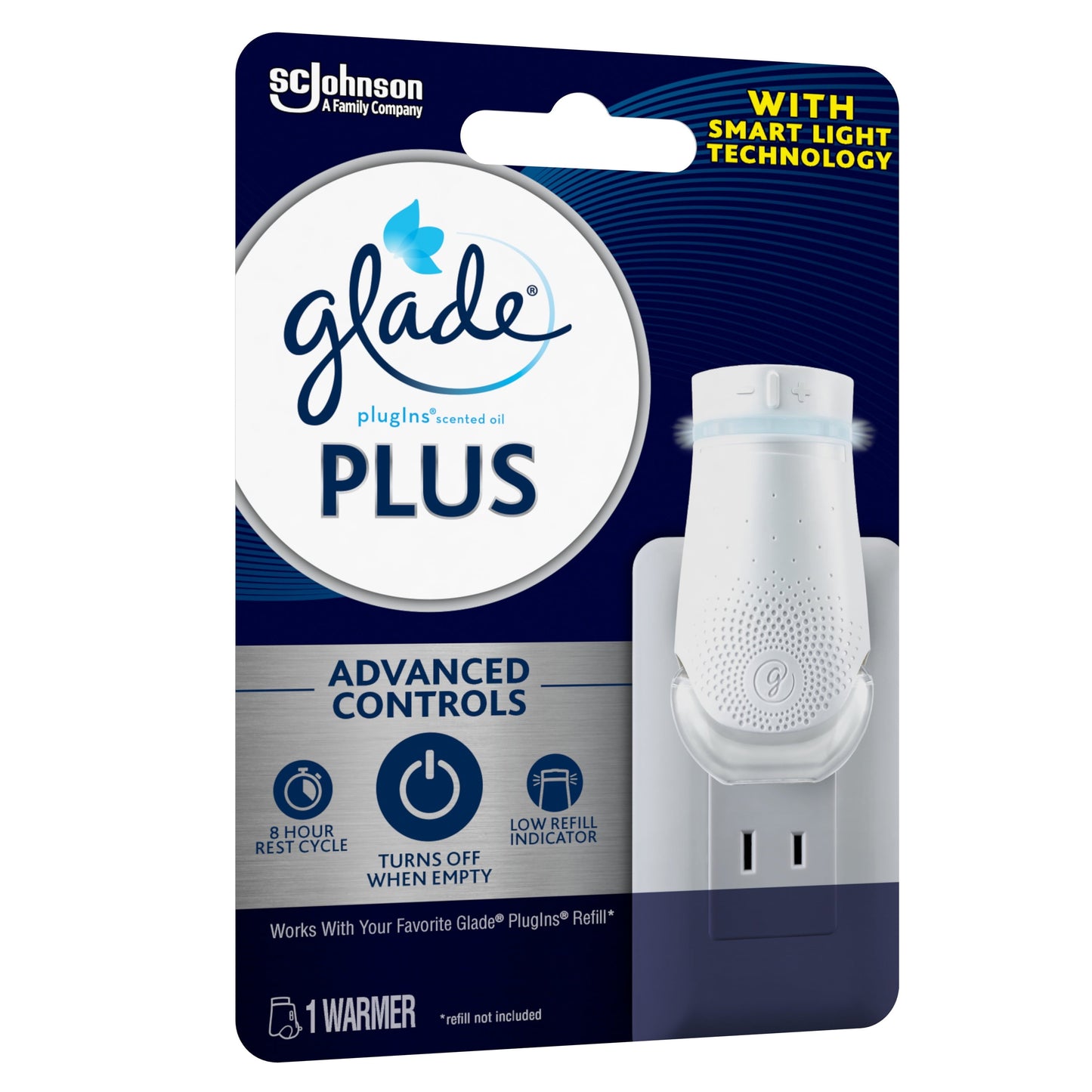 Glade PlugIns Plus Fragrance Warmer Advanced Controls