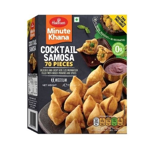 Haldiram Cocktail Samosa Value Pack (70 Pcs)