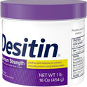 Desitin Maximum Strength Baby Diaper Rash Cream with Zinc Oxide, 16 oz