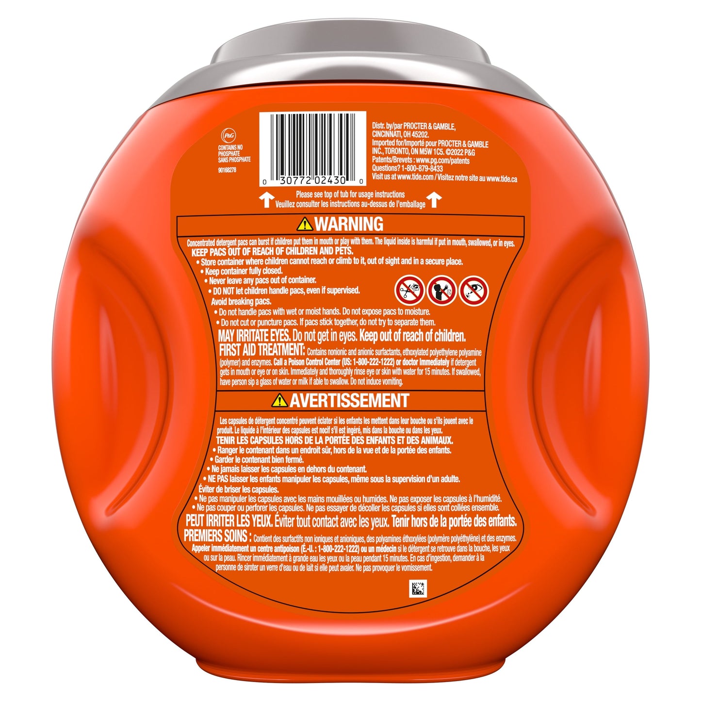 Tide Power Pods Laundry Detergent Soap Packs, Hygienic Clean, Original, 25 Ct