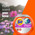 Tide Power Pods Laundry Detergent Soap Packs, Hygienic Clean, Spring Meadow, 63 Ct