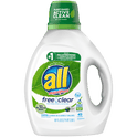 all Liquid Laundry Detergent, Free Clear Eco 99% Bio Based, 88 Ounce, 49 Total Loads