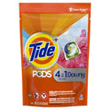 Tide Pods Laundry Detergent Soap Packs with Downy, April Fresh, 32 Ct