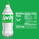 Sprite Lemon Lime Soda Pop, 20 fl oz Bottle